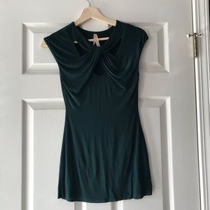 Deep Green Anthropologie top